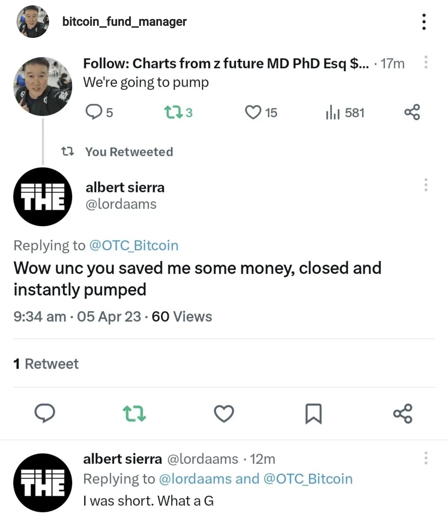 Trading Result
