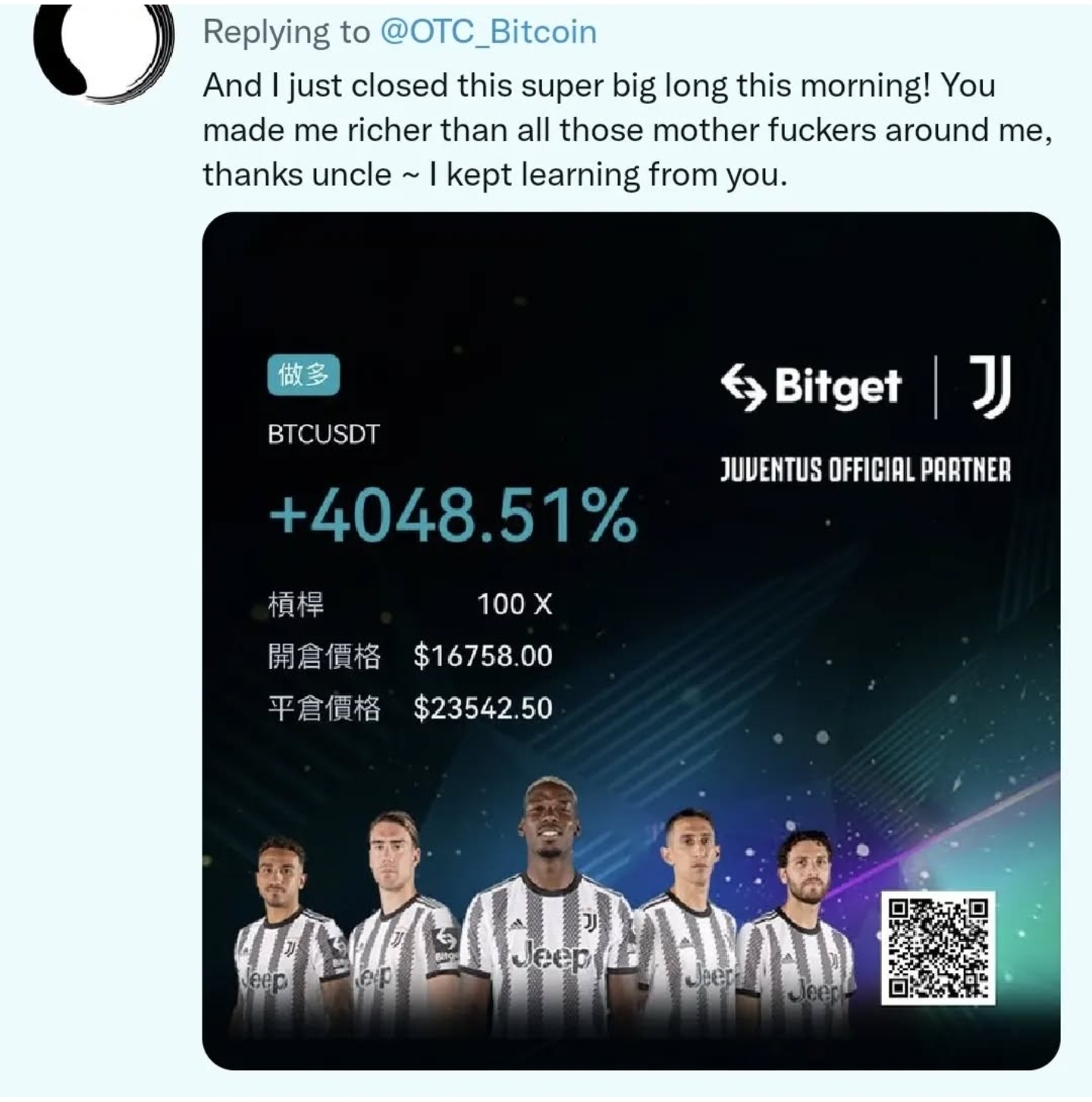 Trading Result